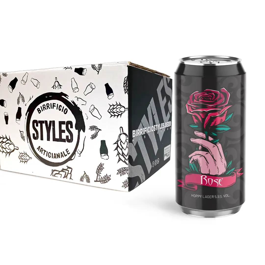Styles Rose birra chiara lattina luppoli Ariana Tango