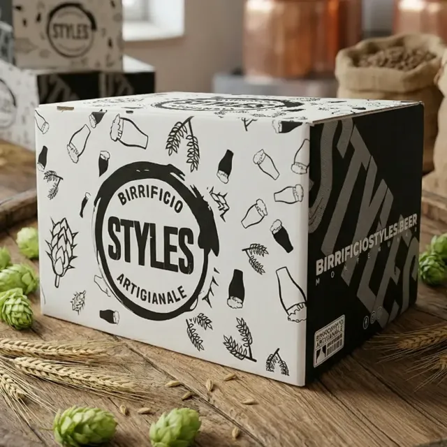 Styles Beerbox Degustazione birra 12 lattine 33 cl miste