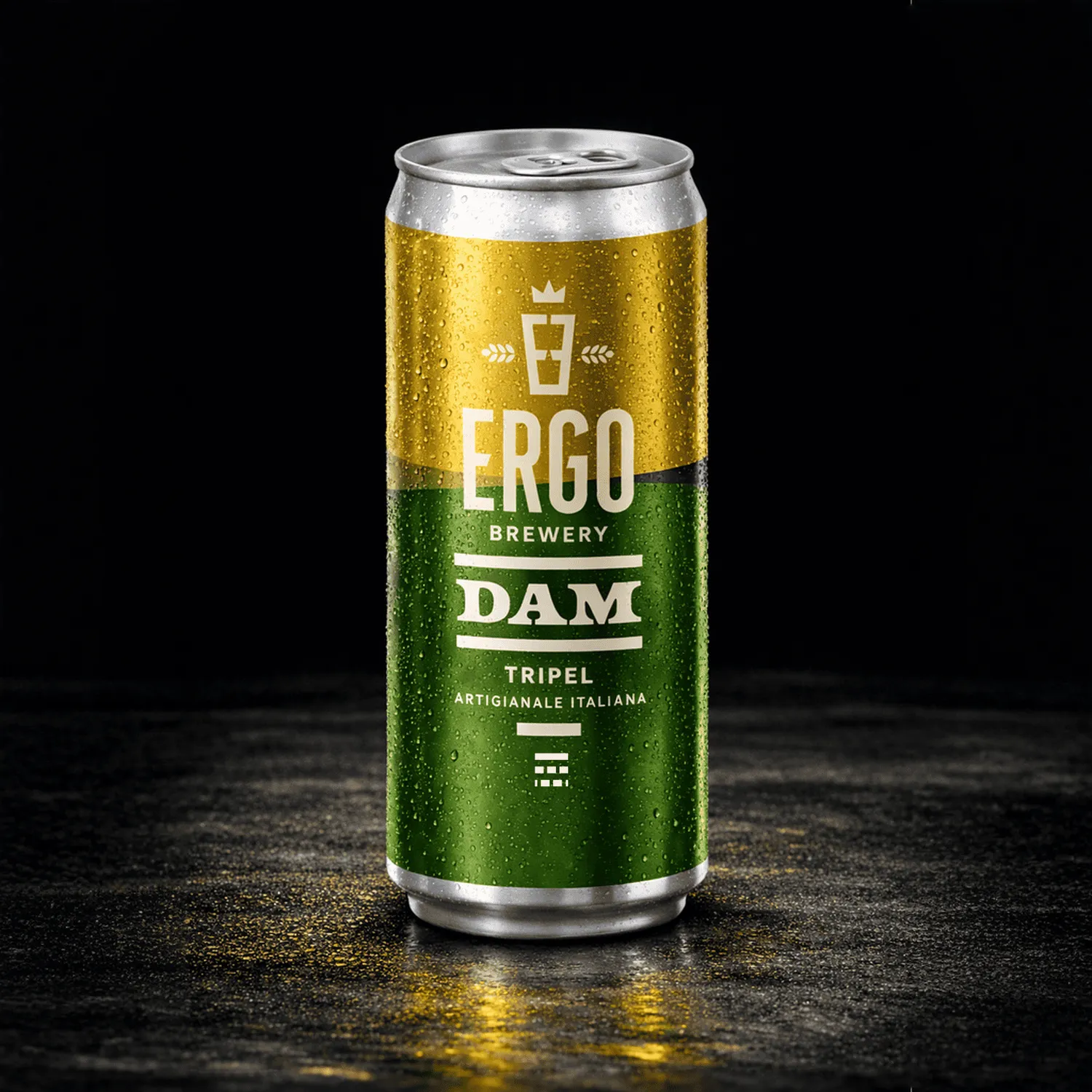 Ergo Dam birra Belgian Tripel dorata