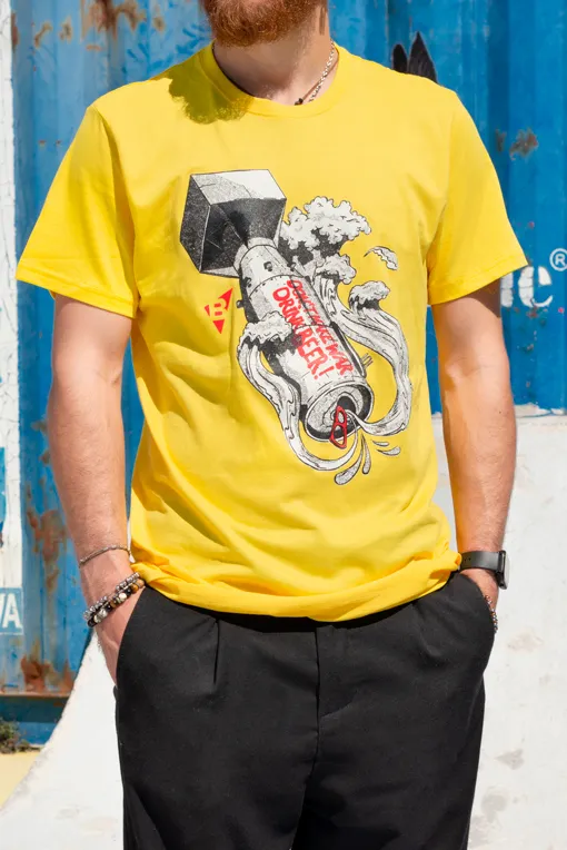 Birra Bizantina Corsini t-shirt uomo logo