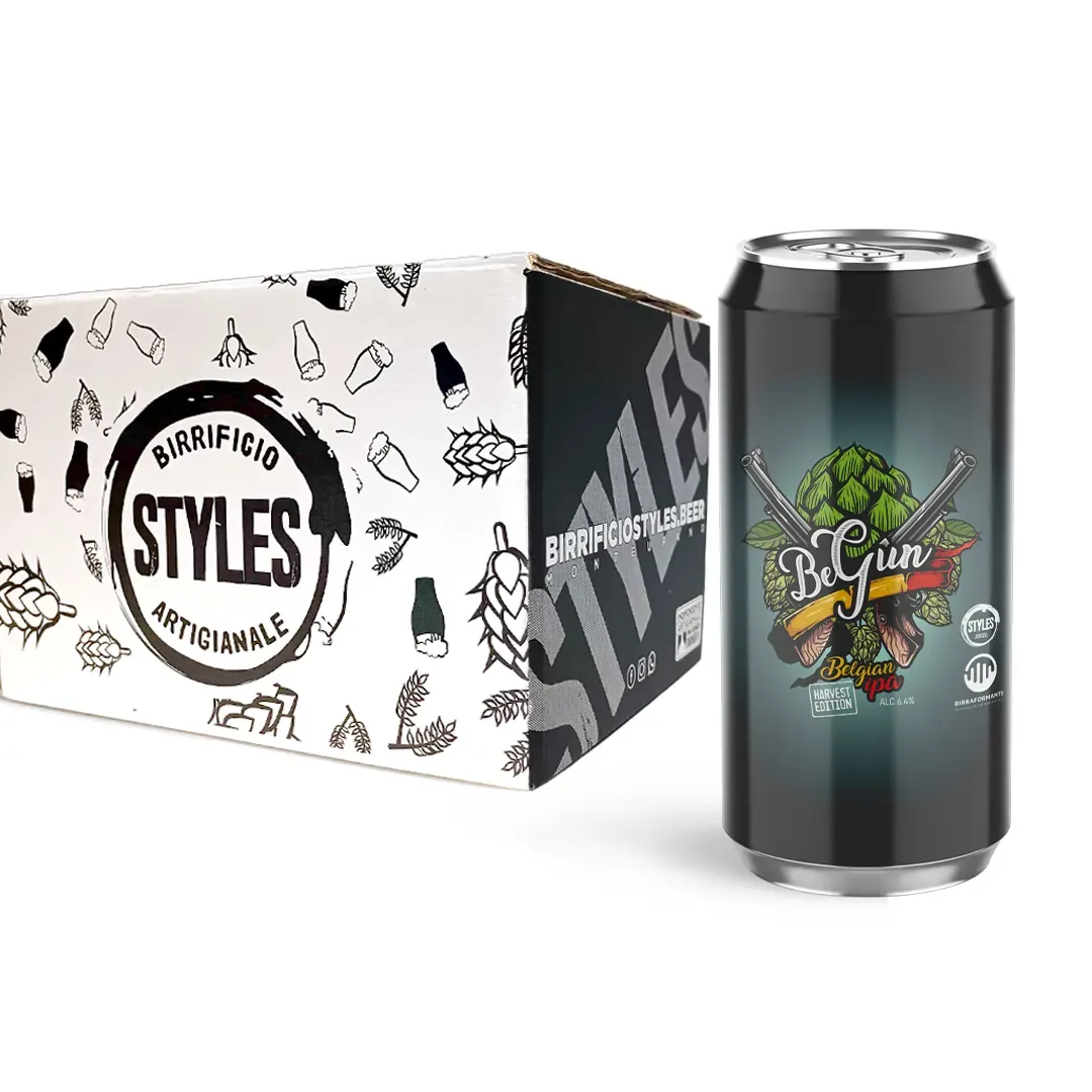 Styles Begun Belgian Harvest IPA birra in lattina 33 cl