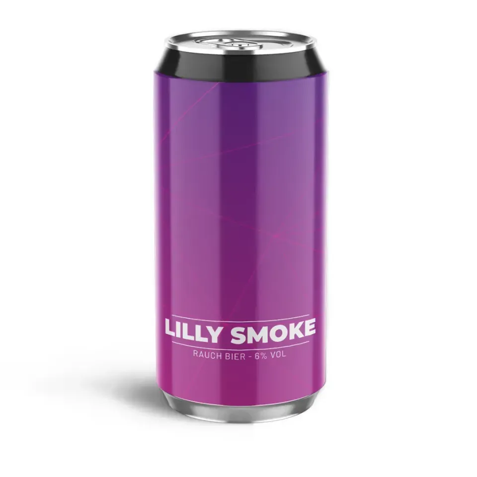 Styles Lilly Smoke birra in lattina Rauchbier affumicata