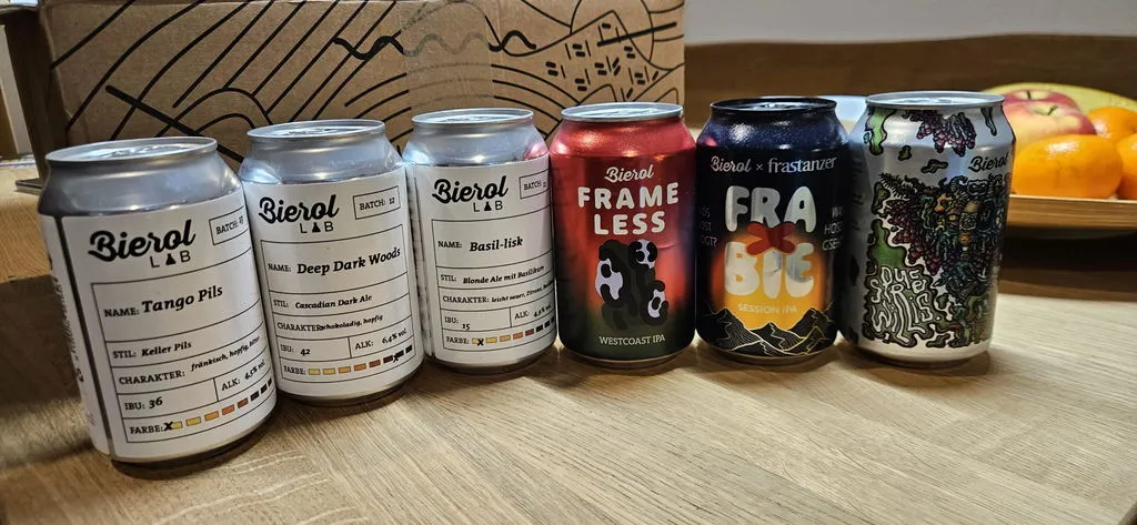 Bierol The Lab Abbonamento Birra Box 12 Lattine 33cl