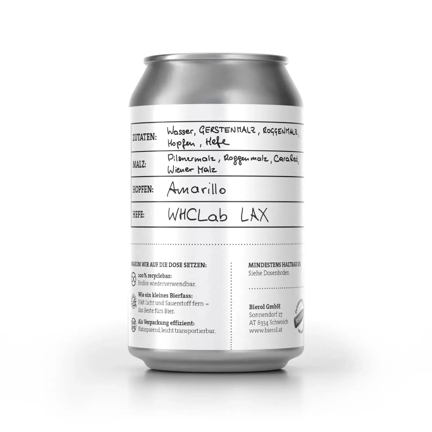 Bierol The Lab Abbonamento Birra Box 12 Lattine 33cl
