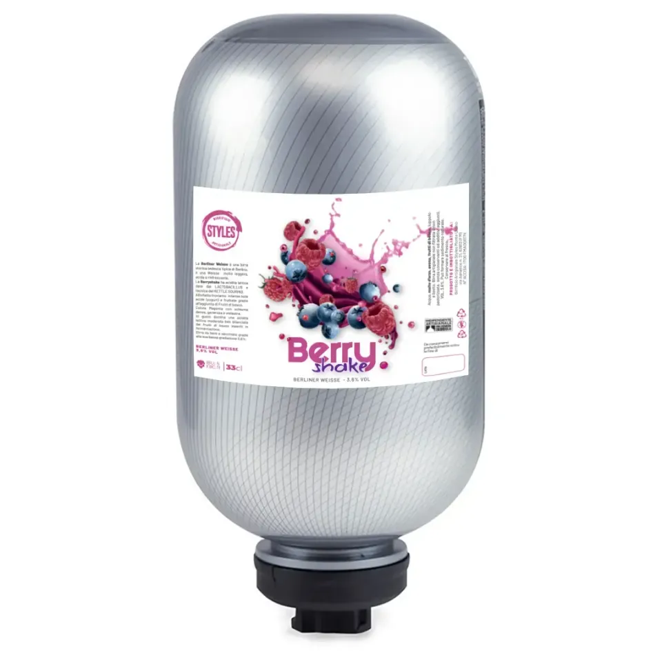 Styles Berry Shake berliner weisse minikeg 3,6% bosco