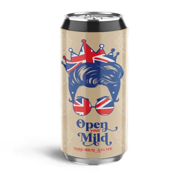 Styles Open Your Mild Dark Mild birra scura caramello lattina