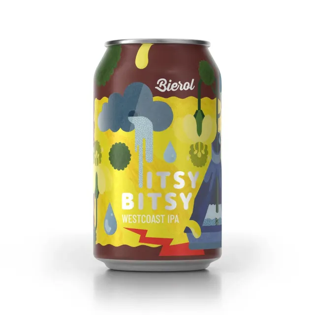 Bierol Itsy Bitsy Westcoast IPA birra Mosaic singola