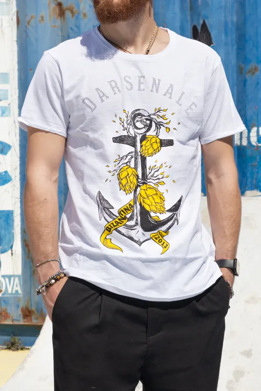 Birra Bizantina Ammiraglio T-Shirt Uomo Manica Corta