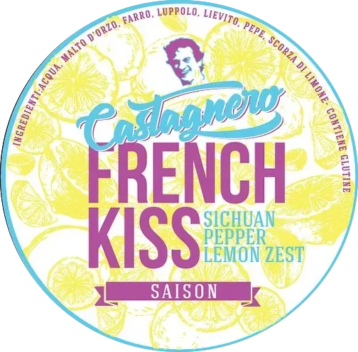 Birrificio Castagnero French Kiss saison birra 50 cl speziata