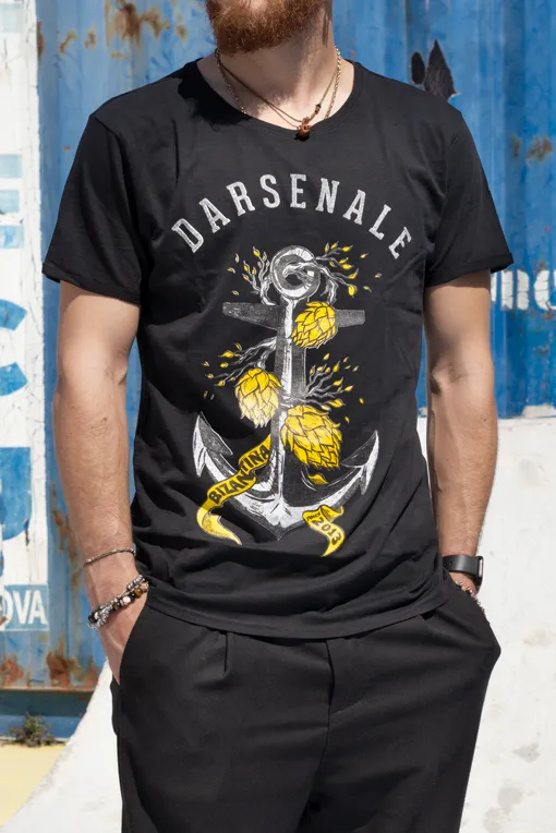 Birra Bizantina Ammiraglio T-Shirt Uomo Manica Corta