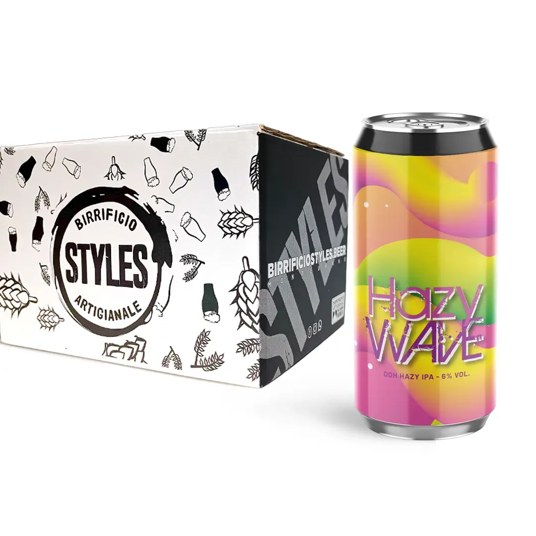 Styles Hazy Wave Hazy IPA birra torbida in lattina