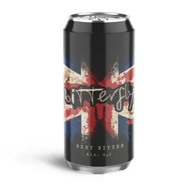 Styles Bitterfly birra in lattina Best Bitter ramata