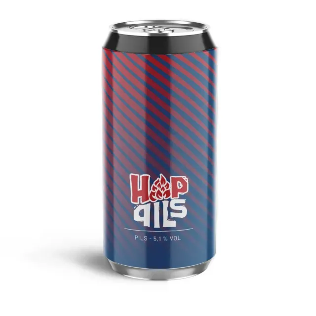 Styles HopPils Pils birra in lattina luppoli nobili