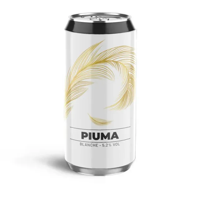 Styles Piuma birra in lattina blanche agrumata