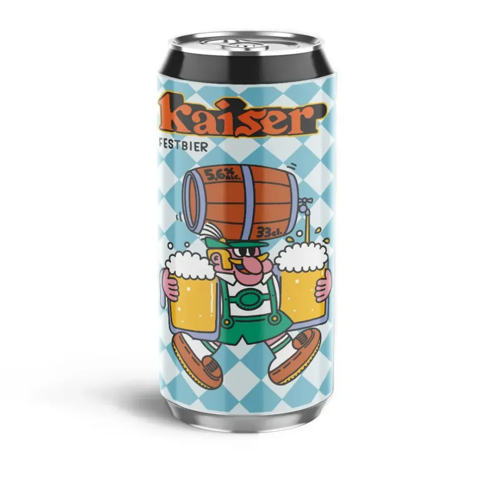 Styles Kaiser birra in lattina Oktoberfest bionda