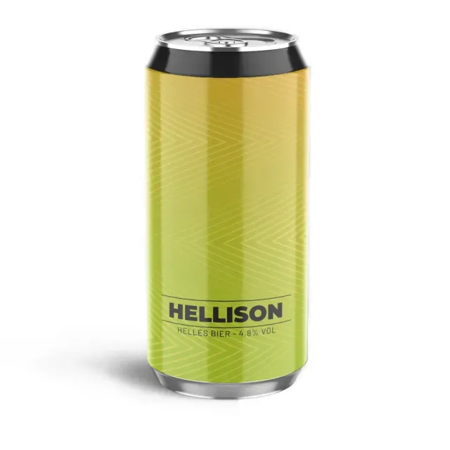 Styles Hellison birra Helles in lattina chiara tedesca
