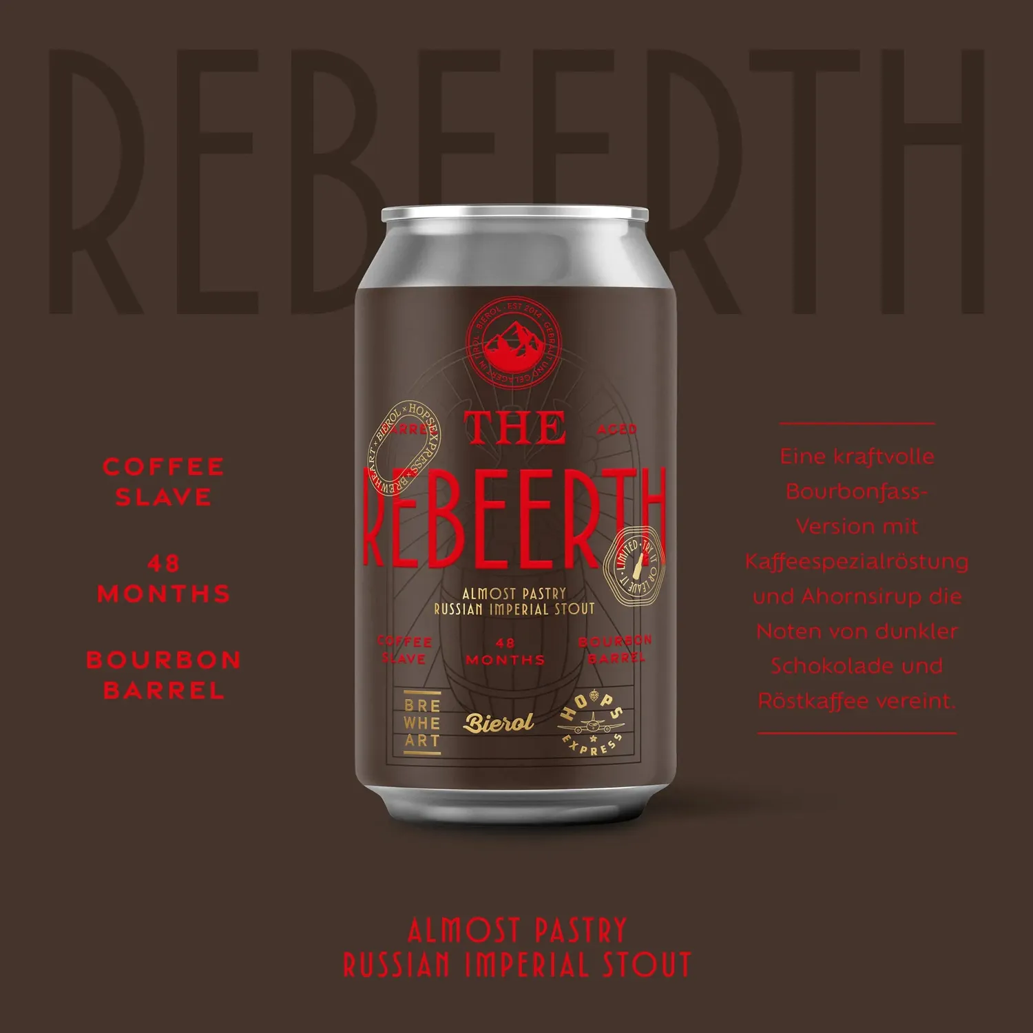 Bierol Rebeerth Box imperial stout 5 birre botte