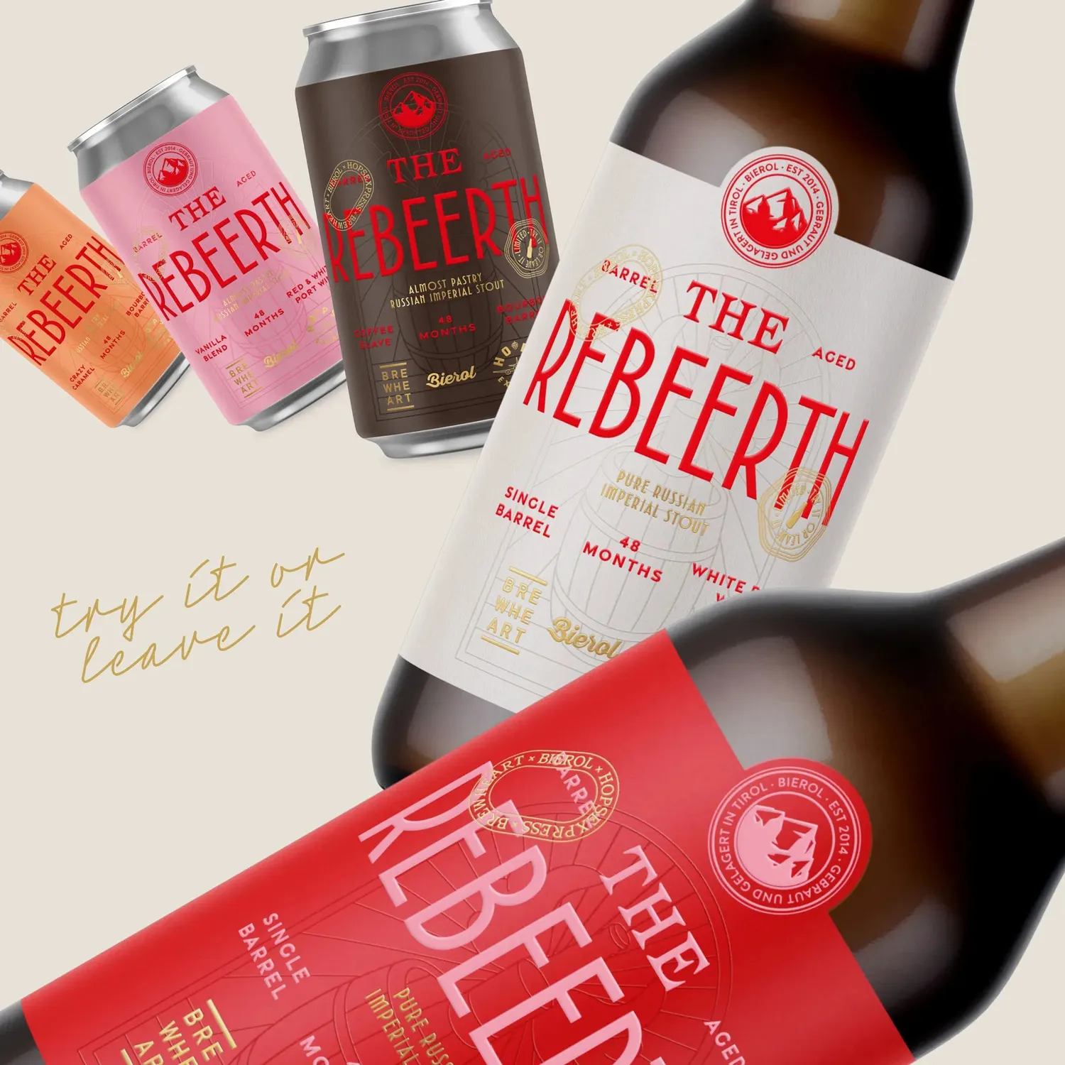 Bierol Rebeerth Box imperial stout 5 birre botte