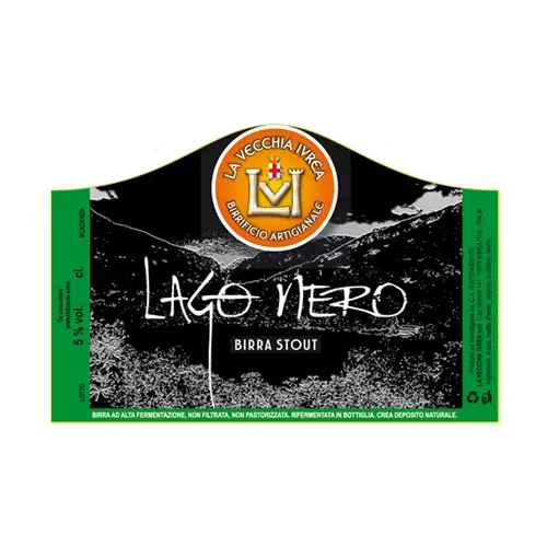 La Vecchia Ivrea Lago Nero birra artigianale singola