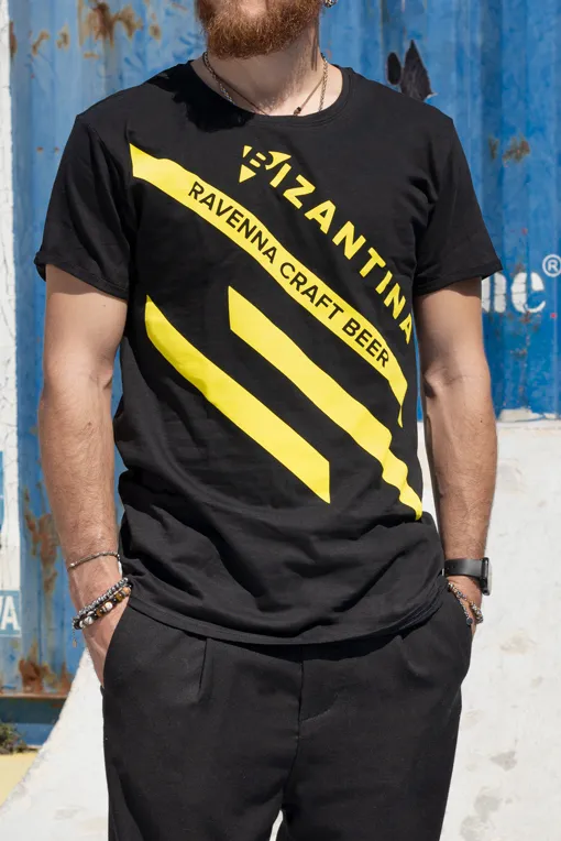 Birra Bizantina Banchina 39 T-shirt uomo cotone