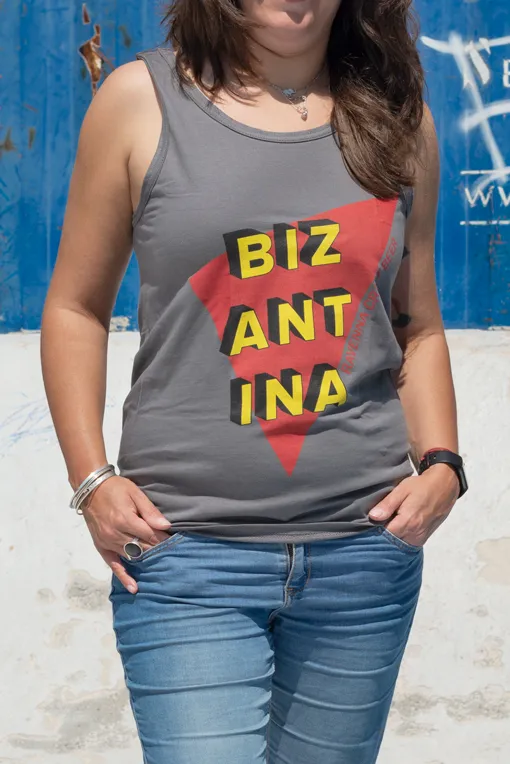 Birra Bizantina Canottiera Donna Smanicata Leggera